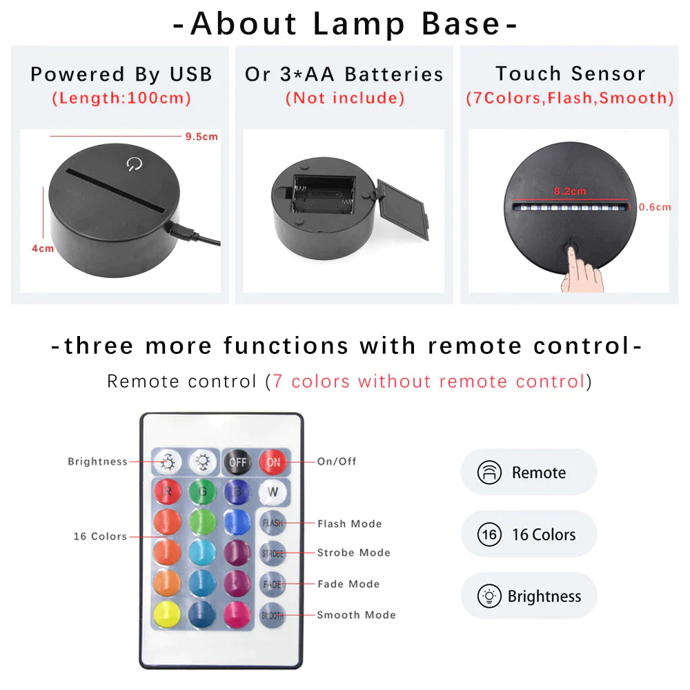 Personalized Glow Message Board – Color-Changing LED Acrylic Lamp for Home & Office