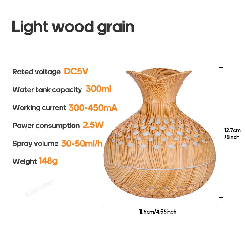 Bloom Mist Aroma Diffuser – Flower-Shaped Humidifier with Soothing Lights & Spray Modes