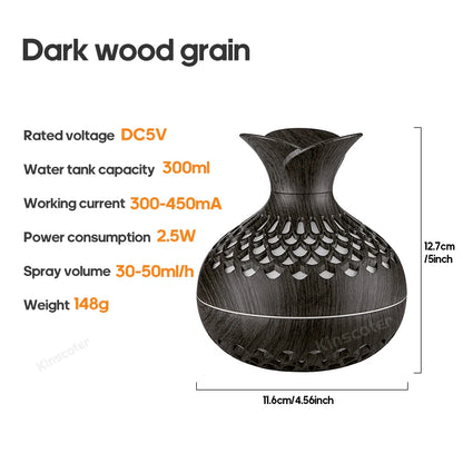 Bloom Mist Aroma Diffuser – Flower-Shaped Humidifier with Soothing Lights & Spray Modes